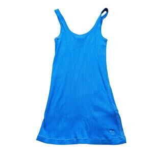Vintage y2k Abercombie Womens Lounge Ribbed Tank Top XS Blue